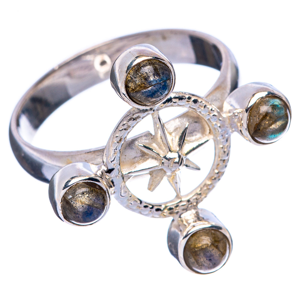 Labradorite Ring Size 7.5 (925 Sterling Silver) R146181