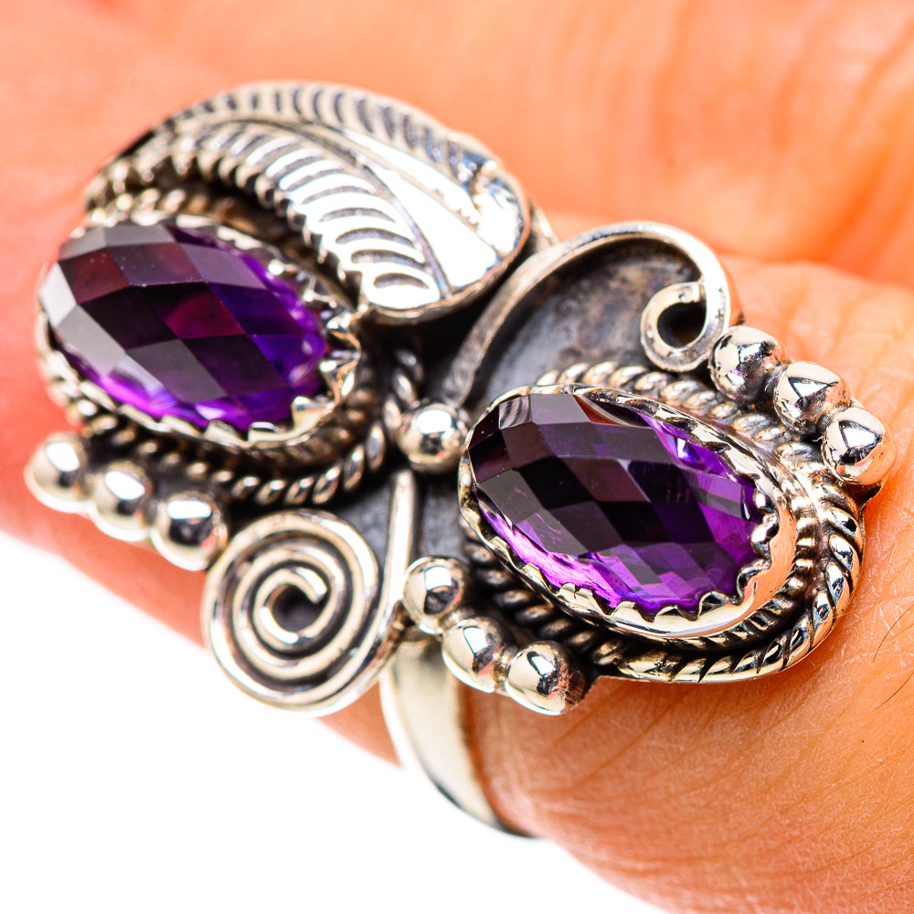 Amethyst Ring Size 6.5 (925 Sterling Silver) RING138782
