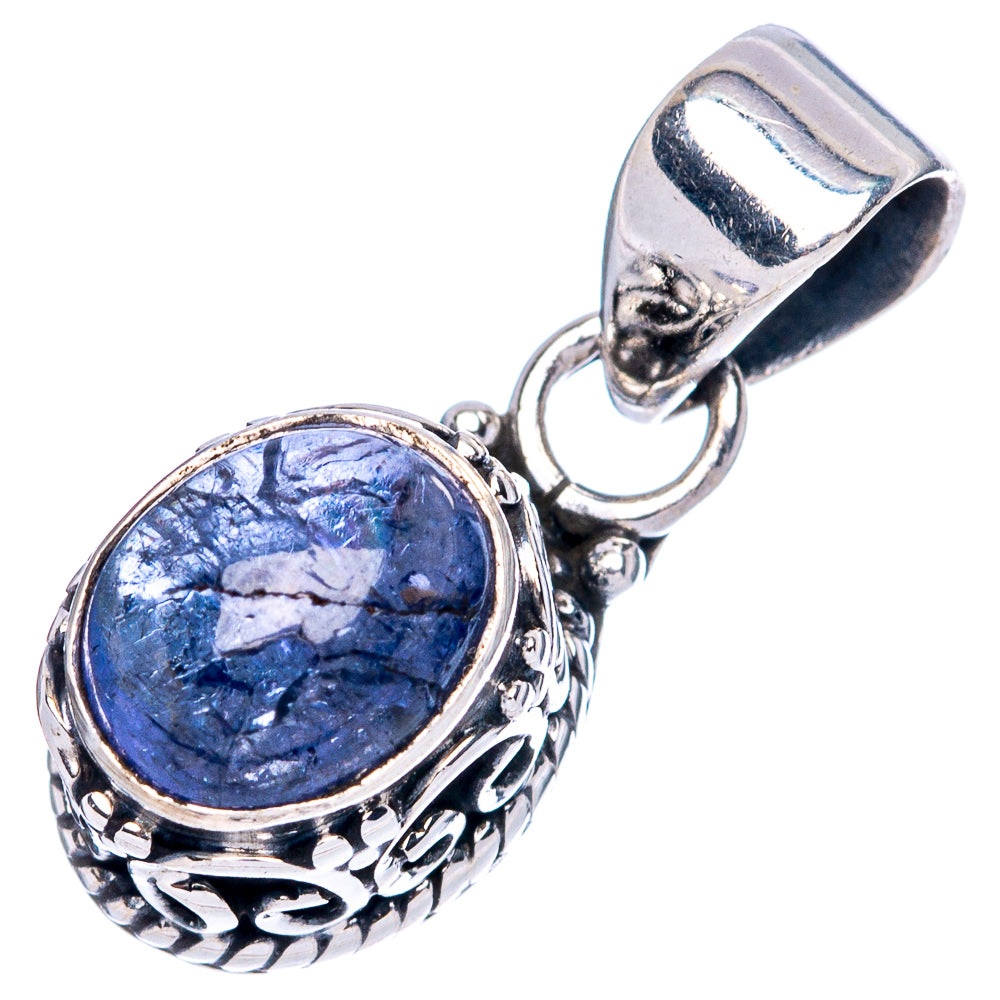 Rare  Tanzanite Pendants 7/8" (925 Sterling Silver) P42333