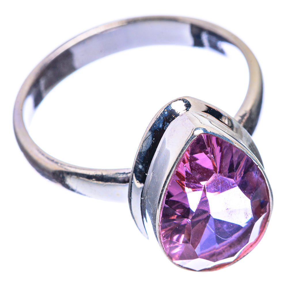 Faceted Color Change Alexandrite (Lab.) Ring Size 9.75 (925 Sterling Silver) RING143228