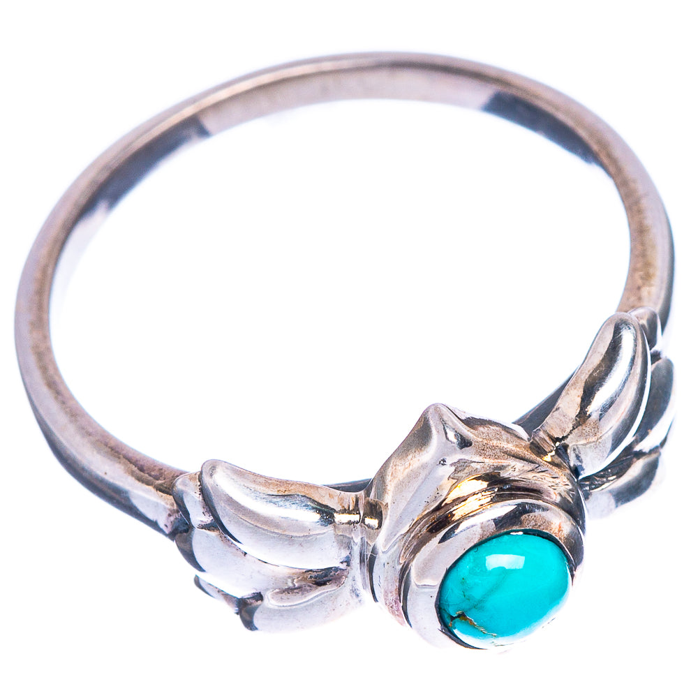 Kingman Turquoise Ring Size 7.75 (925 Sterling Silver) R1102