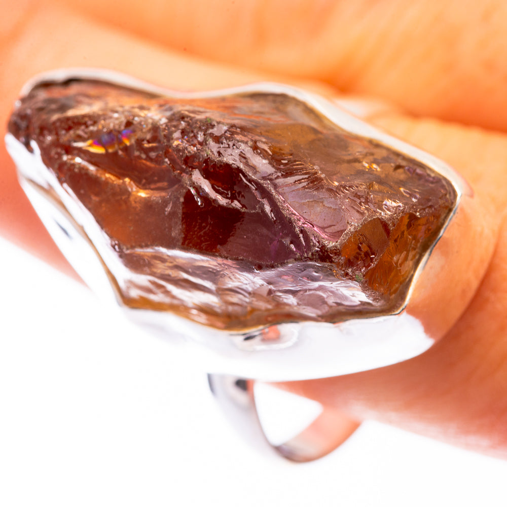 Large Raw Ametrine Ring Size 11.5 (925 Sterling Silver) R141394