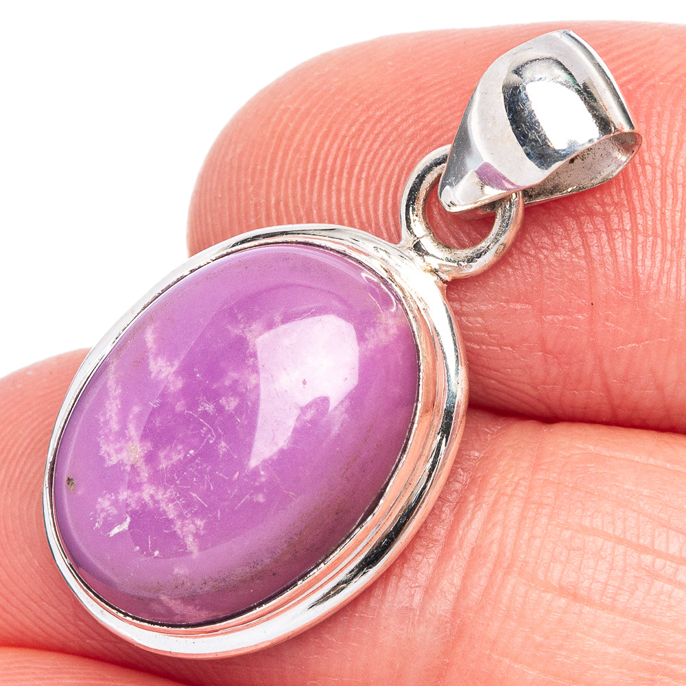 Phosphosiderite Pendant 1 1/8" (925 Sterling Silver) P40170