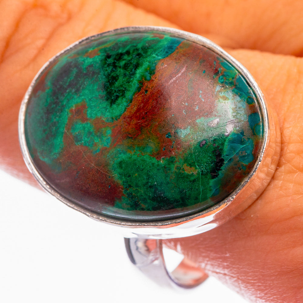 Malachite Ring Size 11.75 (925 Sterling Silver) R142100