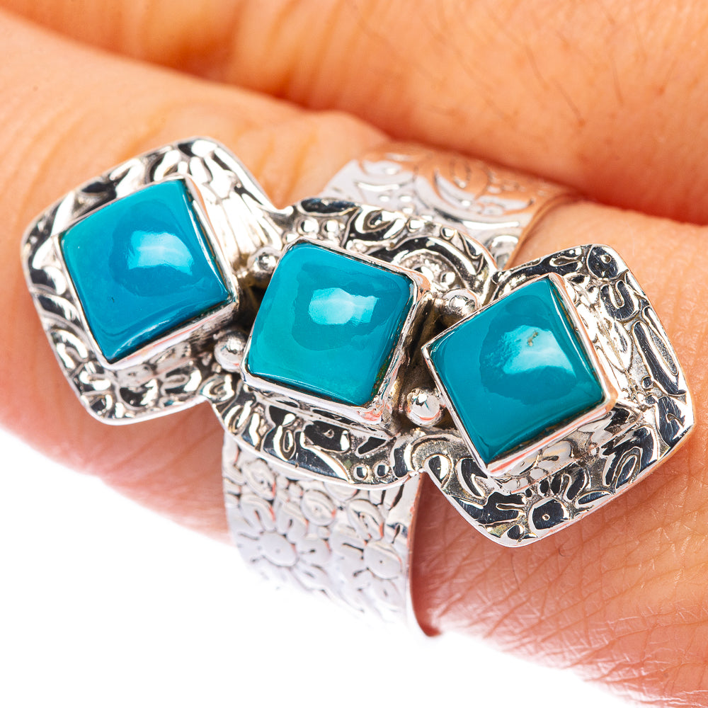Sleeping Beauty Turquoise Ring Size 9.75 (925 Sterling Silver) R144709
