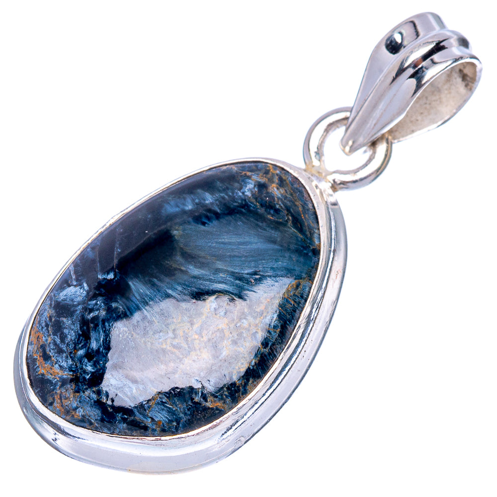Pietersite Pendant 1 3/8" (925 Sterling Silver) P40487