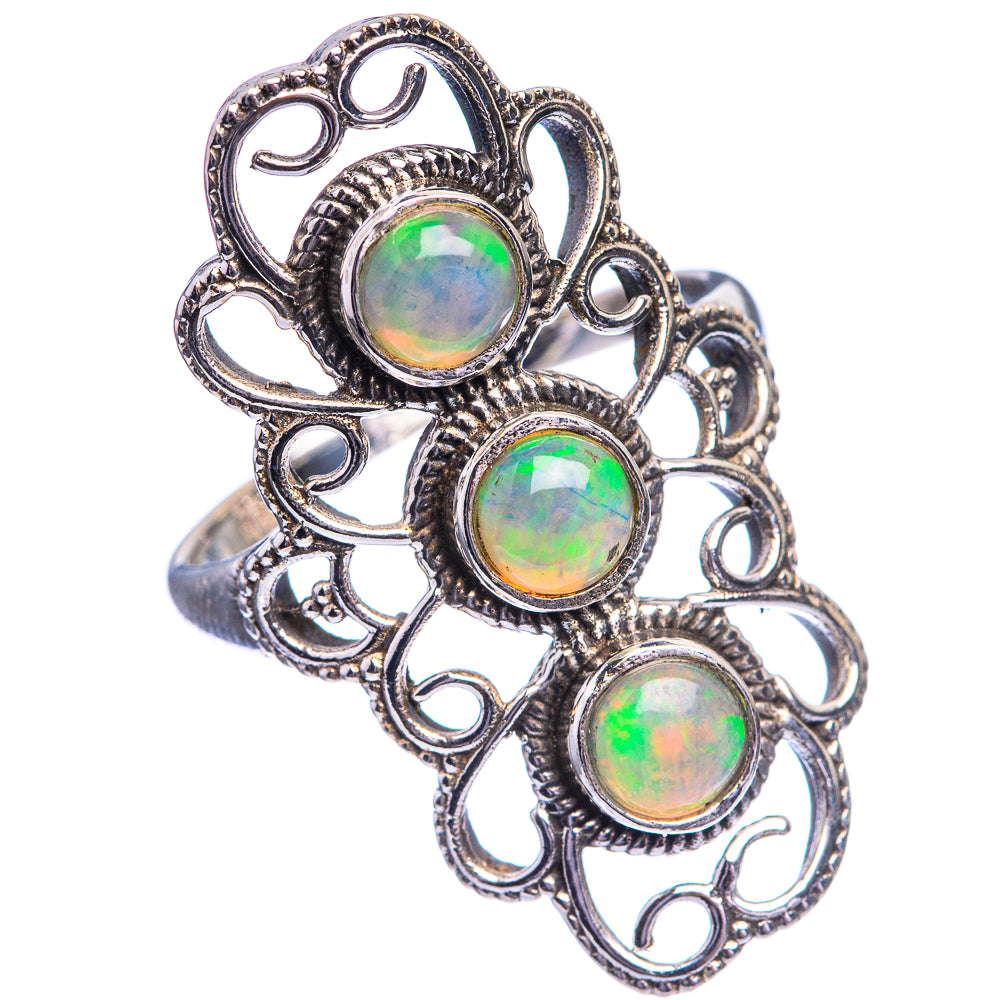 Ethiopian Opal Ring Size 8 (925 Sterling Silver) R143091