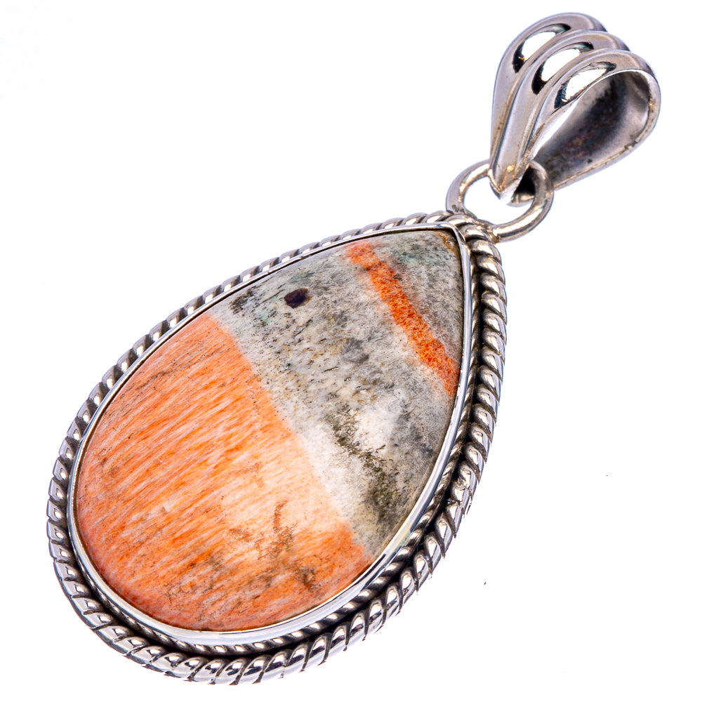 Celestobarite  Pendant 1 3/4" (.925 Sterling Silver)