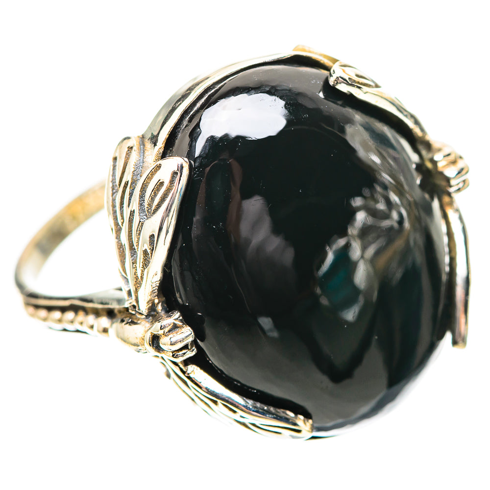 Black Onyx Ring Size 9.75 (925 Sterling Silver) RING139138