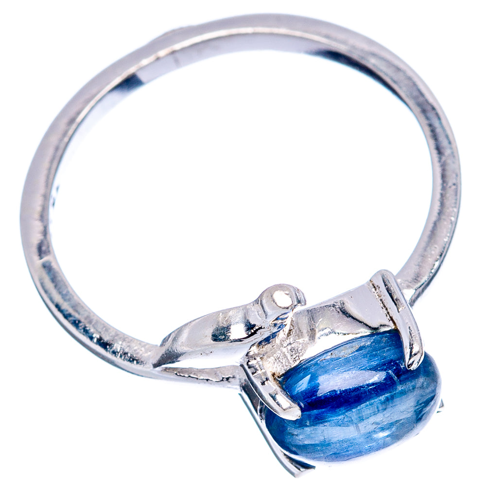 Kyanite Bird Dainty Ring Size 5.75 (.925 Sterling Silver)