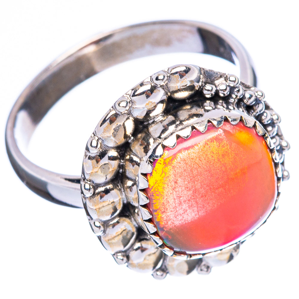 Aura Opal Ring Size 7 (925 Sterling Silver) R4582