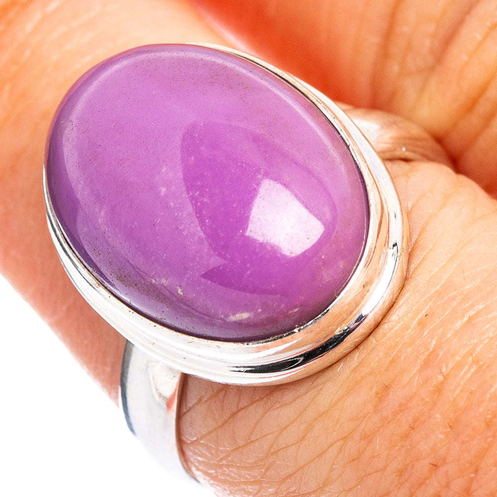 Phosphosiderite Ring Size 7.75 (.925 Sterling Silver)