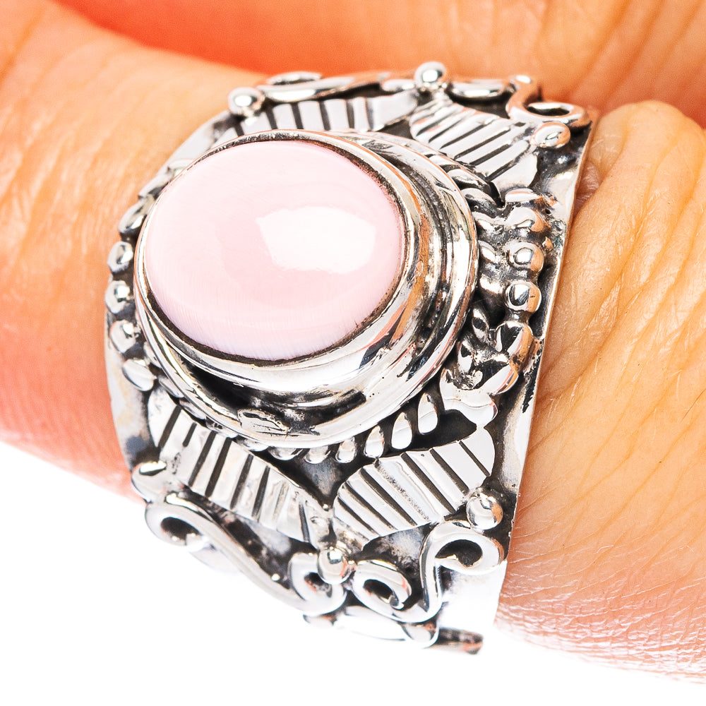 Queen Conch ShellRing Size 6.75 (925 Sterling Silver) R4690