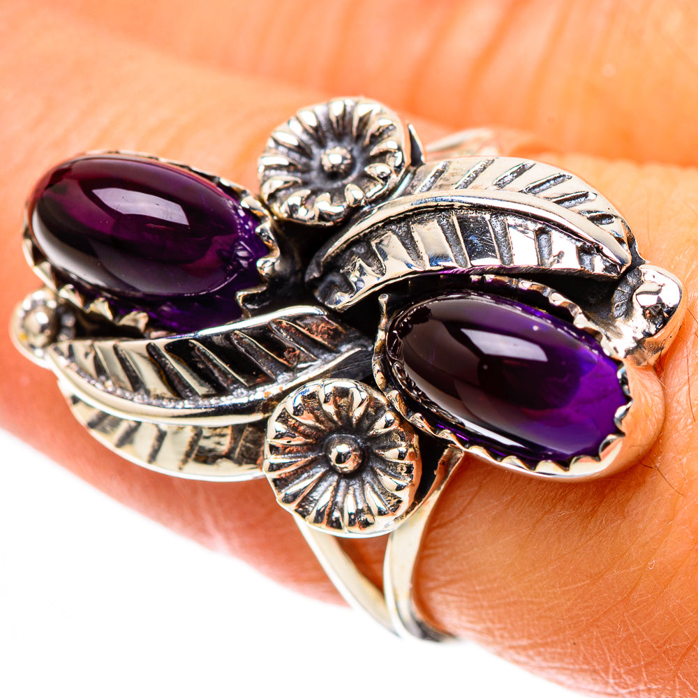 Amethyst Ring Size 7 (925 Sterling Silver) RING138834