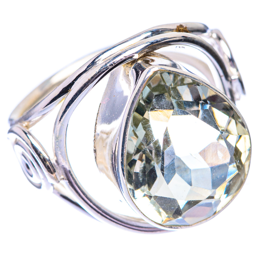 White Quartz Ring Size 6.25 (925 Sterling Silver) R140613