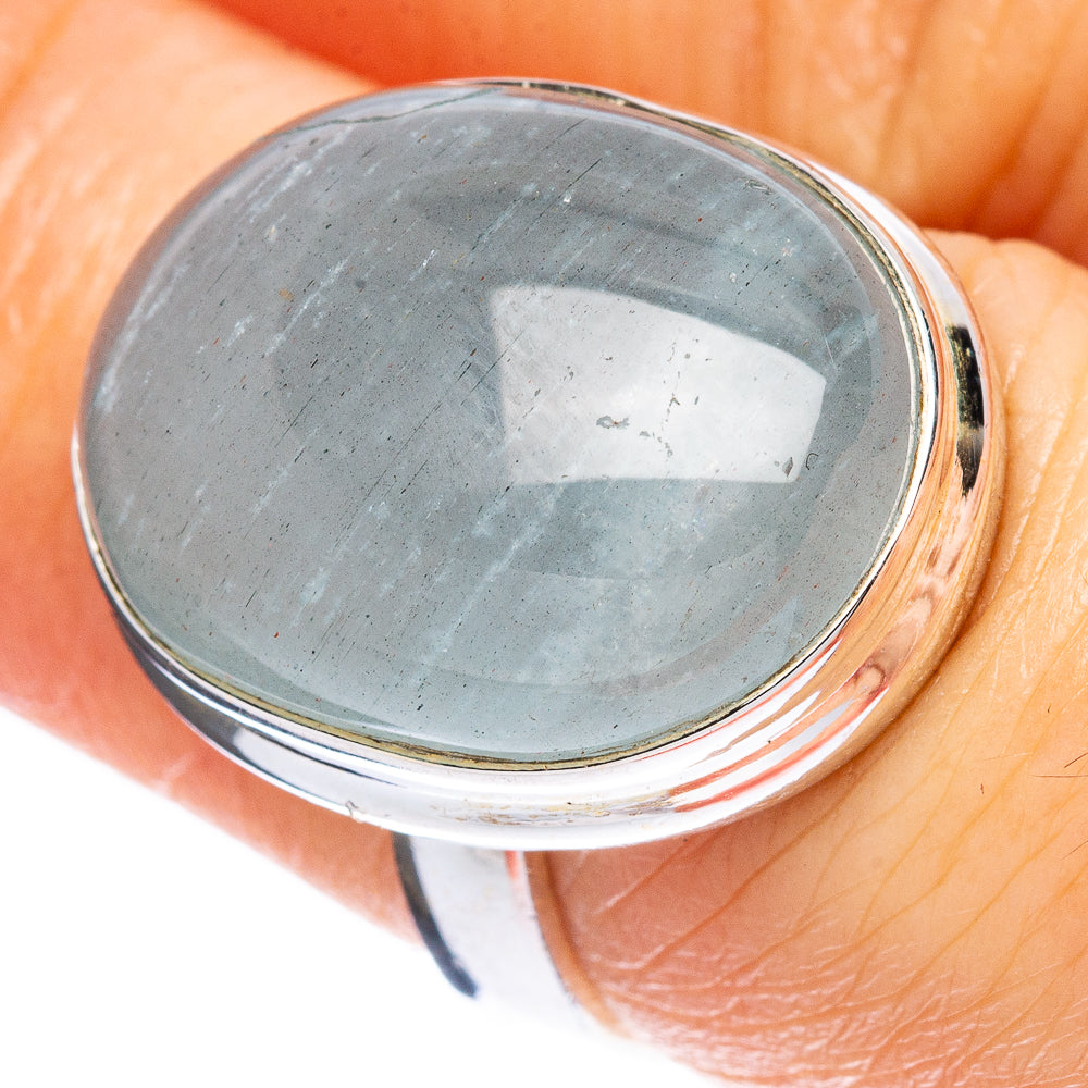 Aquamarine Ring Size 7 (925 Sterling Silver) R2381