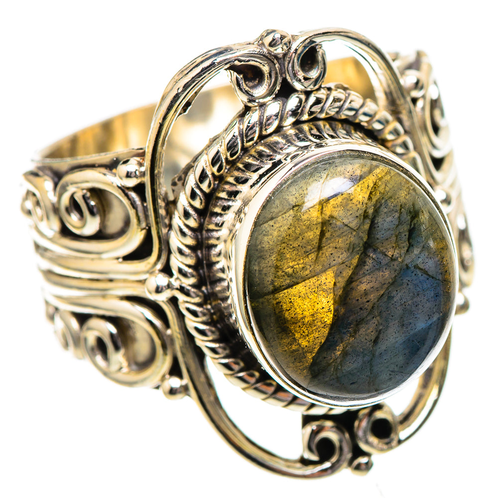 Labradorite Ring Size 7.5 (925 Sterling Silver) RING137863