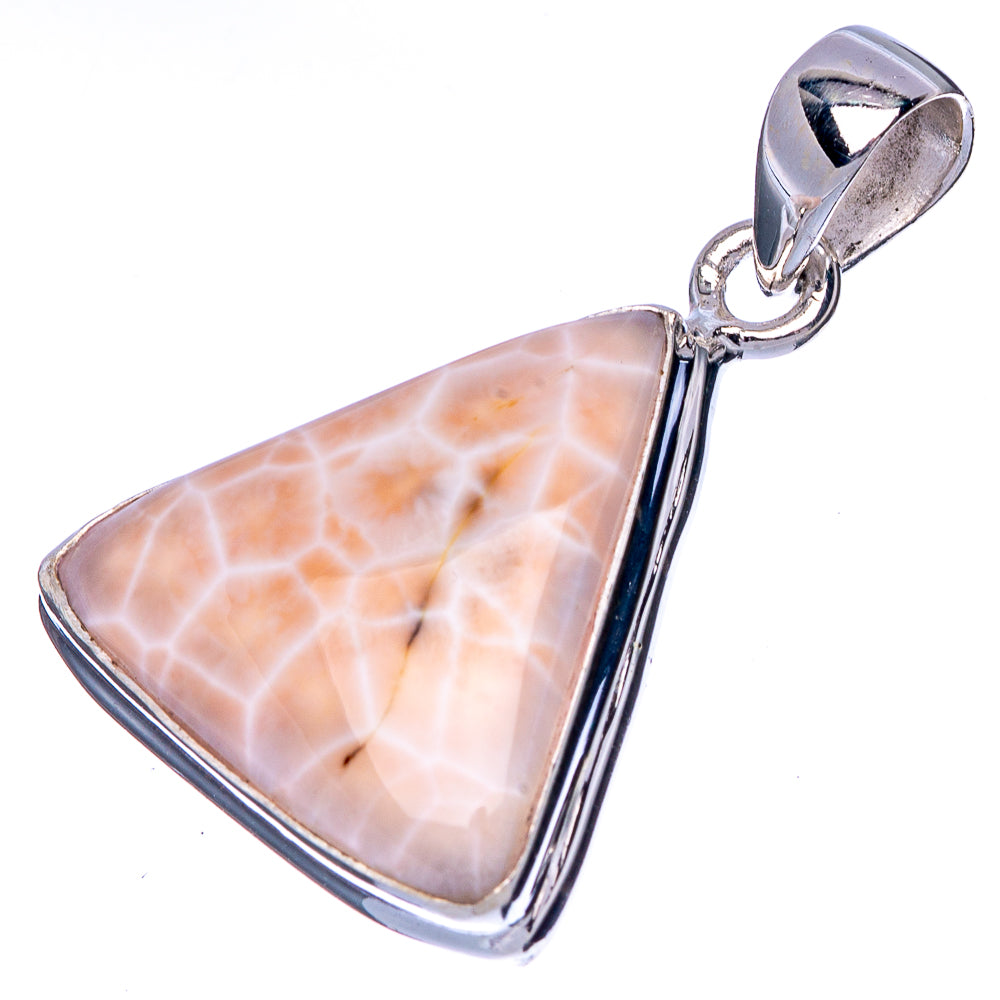 Natrolite Pendant 1 1/4" (925 Sterling Silver) P40968