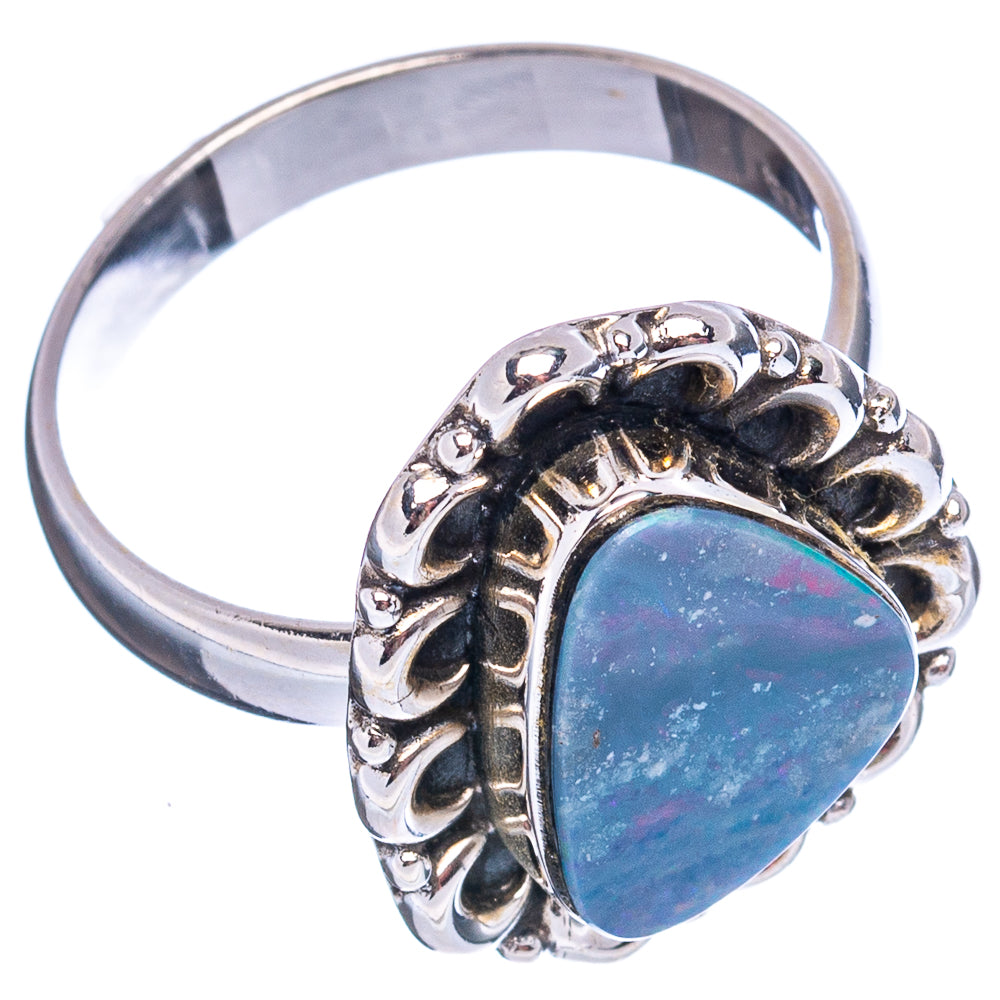 Rare Doublet Opal Ring Size 8.5 (.925 Sterling Silver)