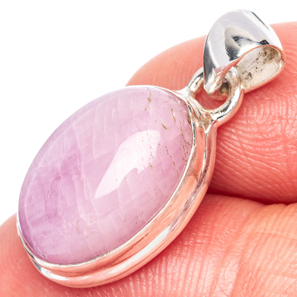 Rare Kunzite Pendant 1" (925 Sterling Silver) P41794
