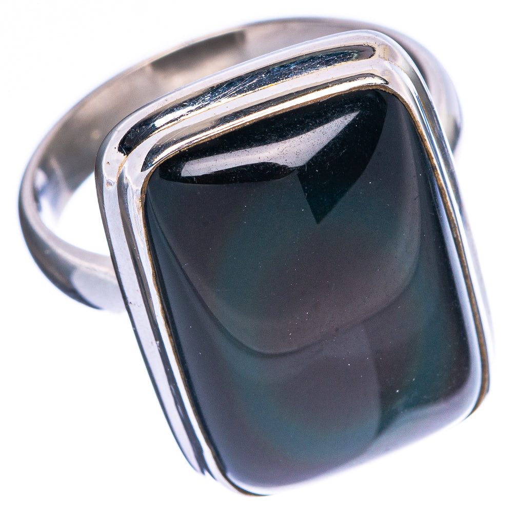 Rainbow Eye Ring Size 7 (925 Sterling Silver) R1342