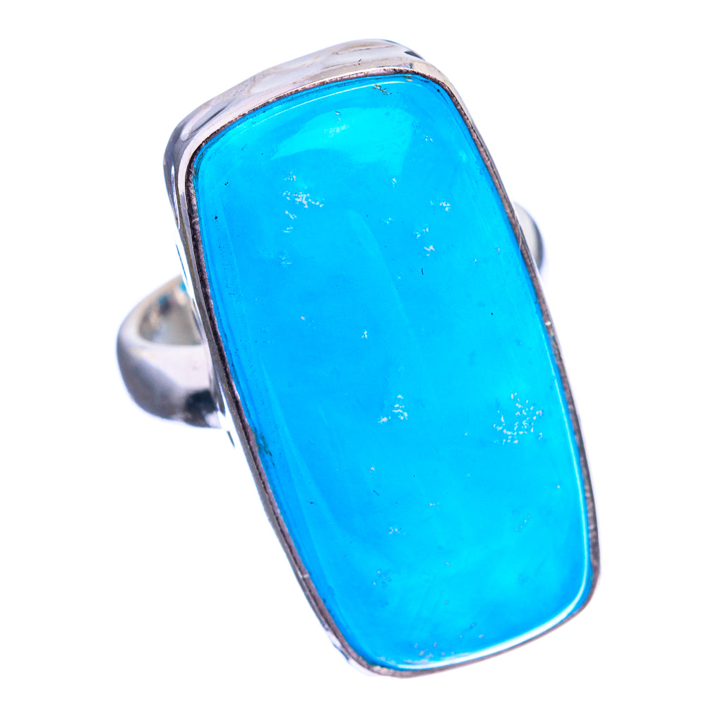 Large Smithsonite Ring Size 6.5 (925 Sterling Silver) R142358