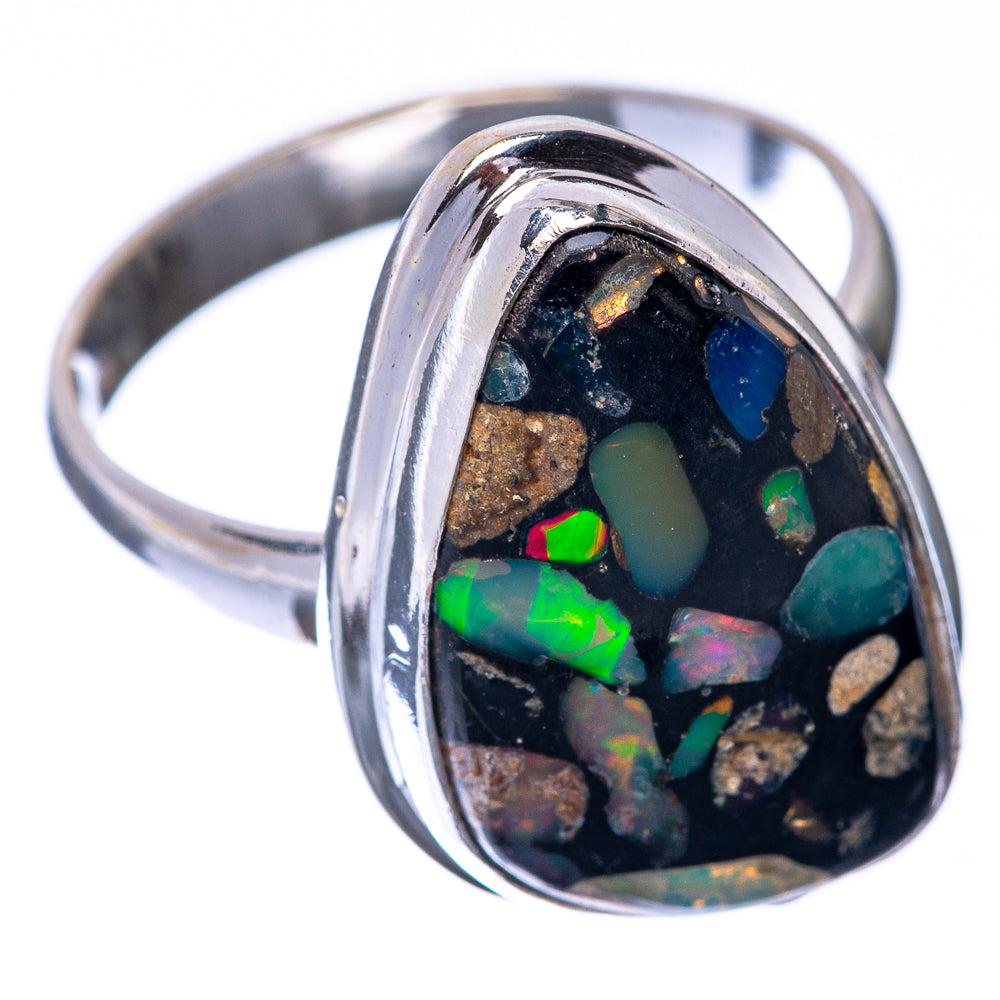 Brecciated Opal Ring Size 7.75 (925 Sterling Silver) R145111