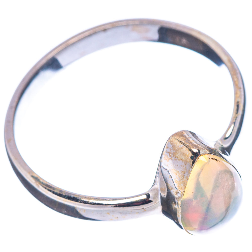 Ethiopian Opal Ring Size 6.75 (.925 Sterling Silver)