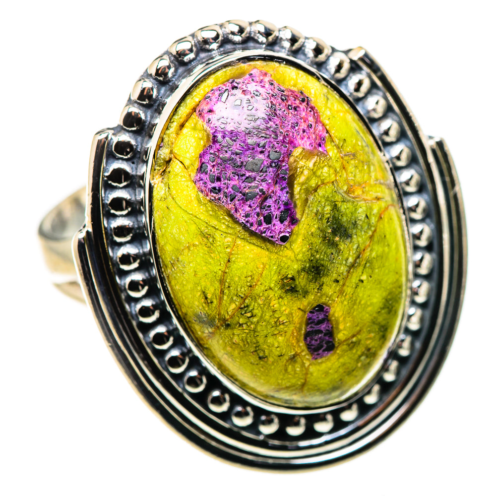Anasilvercos Large Atlantisite Ring Size 9.25 (925 Sterling Silver)