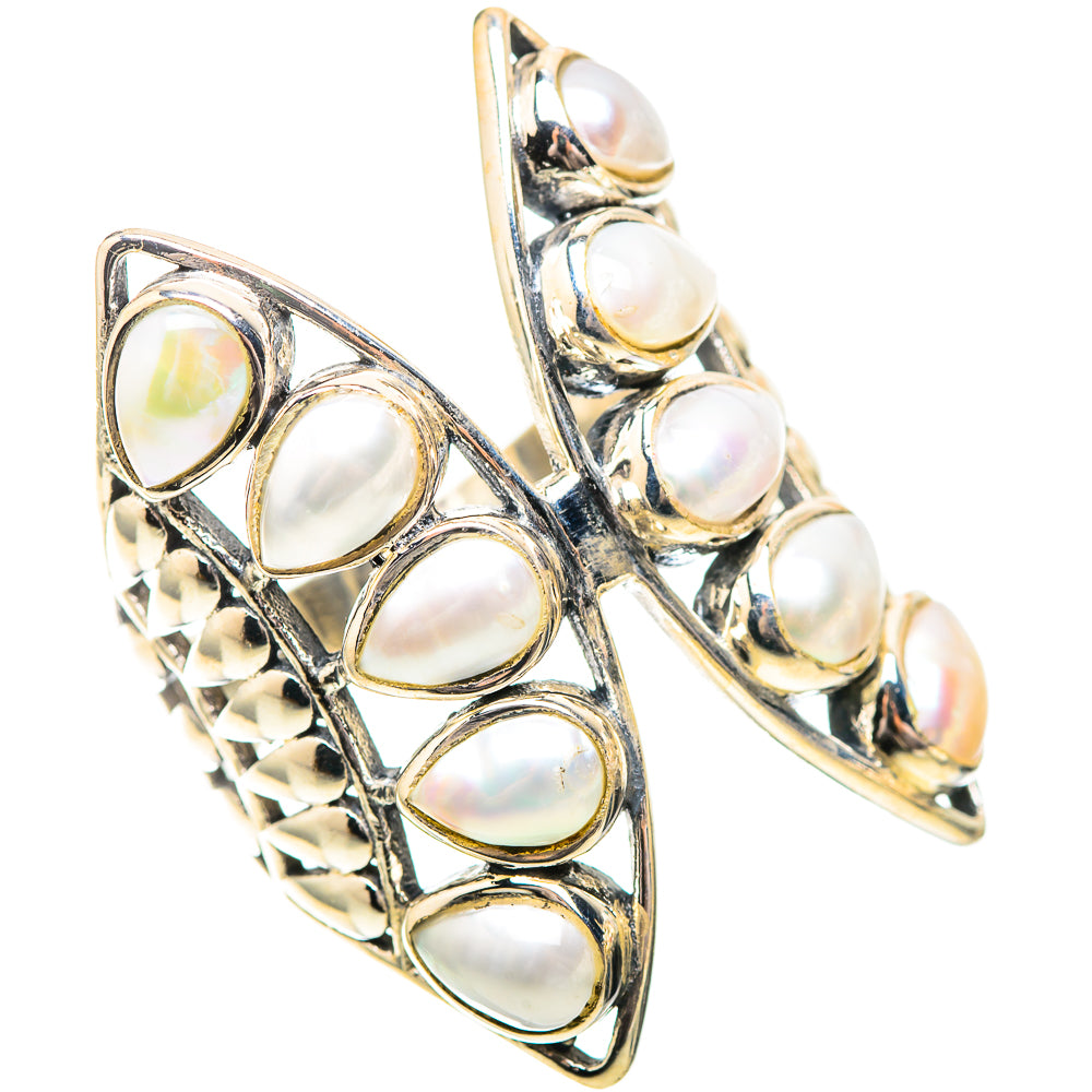 Large Cultured Pearl Ring Size 8.75 (925 Sterling Silver) RING139090