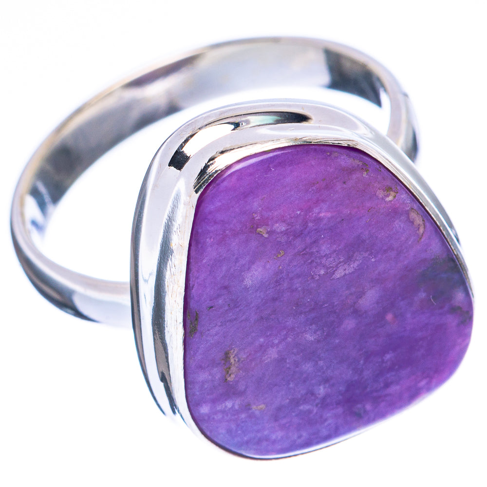 Charoite Ring Size 8.25 (925 Sterling Silver) R1957