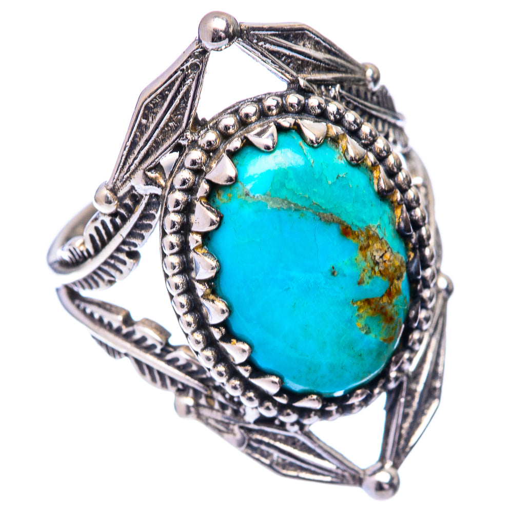 Chrysocolla Ring Size 7.5 (925 Sterling Silver) R140904