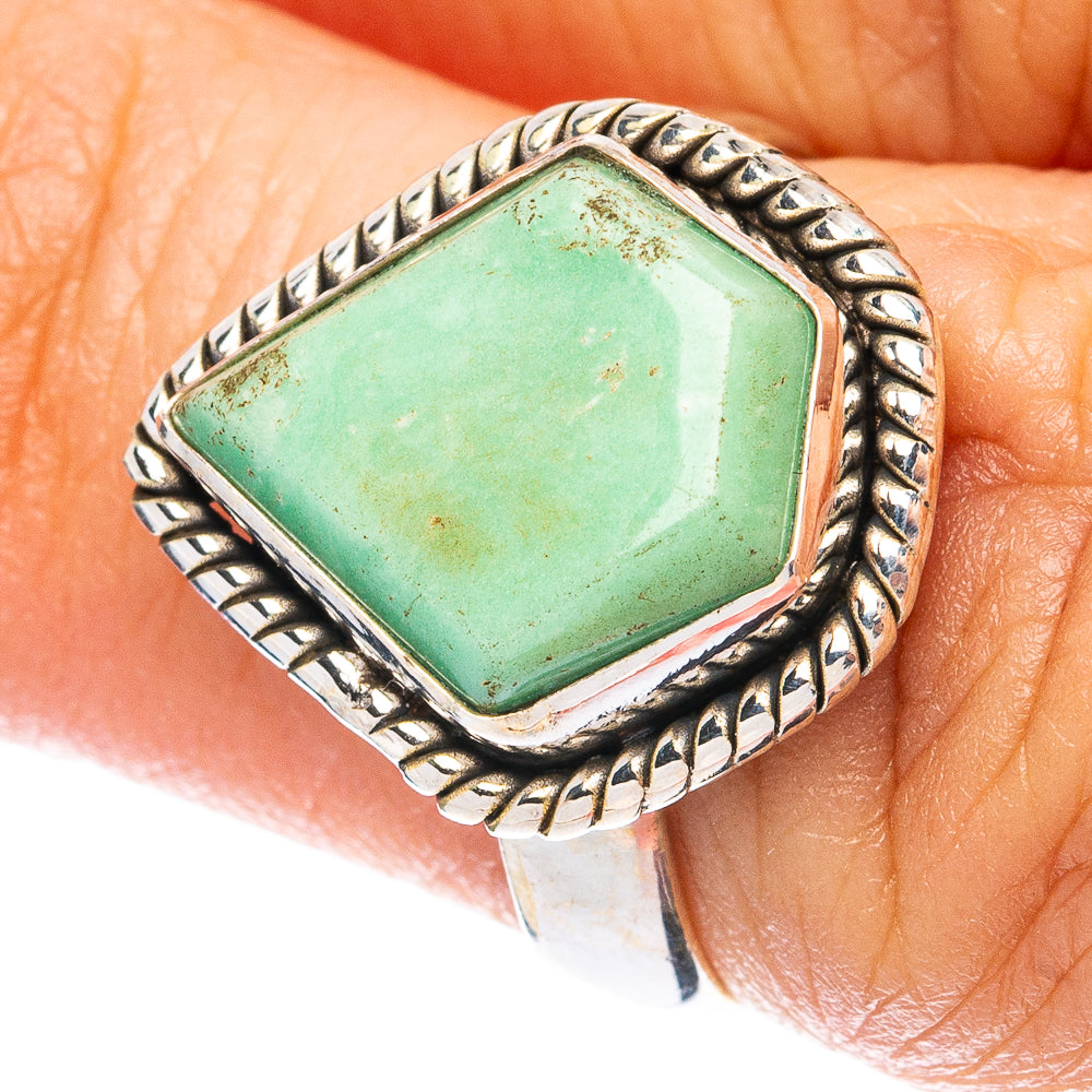 Variscite Ring Size 6 (925 Sterling Silver) R4913
