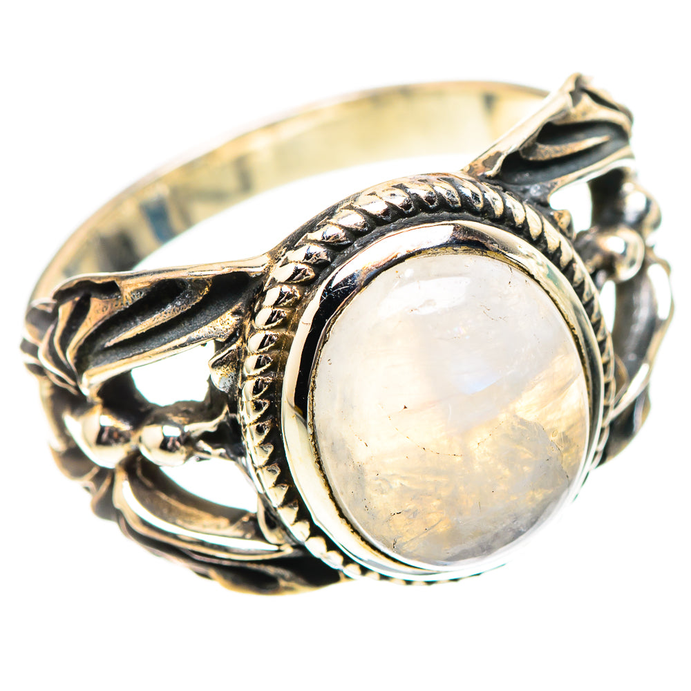 Rainbow Moonstone 925 Sterling Silver Ring Size 8 (925 Sterling Silver) RING139613