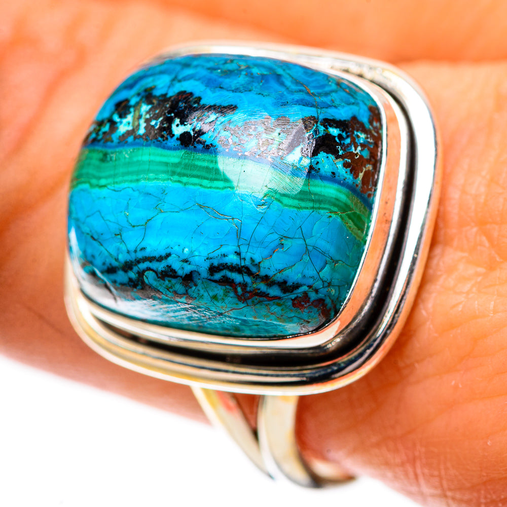 Chrysocolla Ring Size 10 (925 Sterling Silver) RING139153