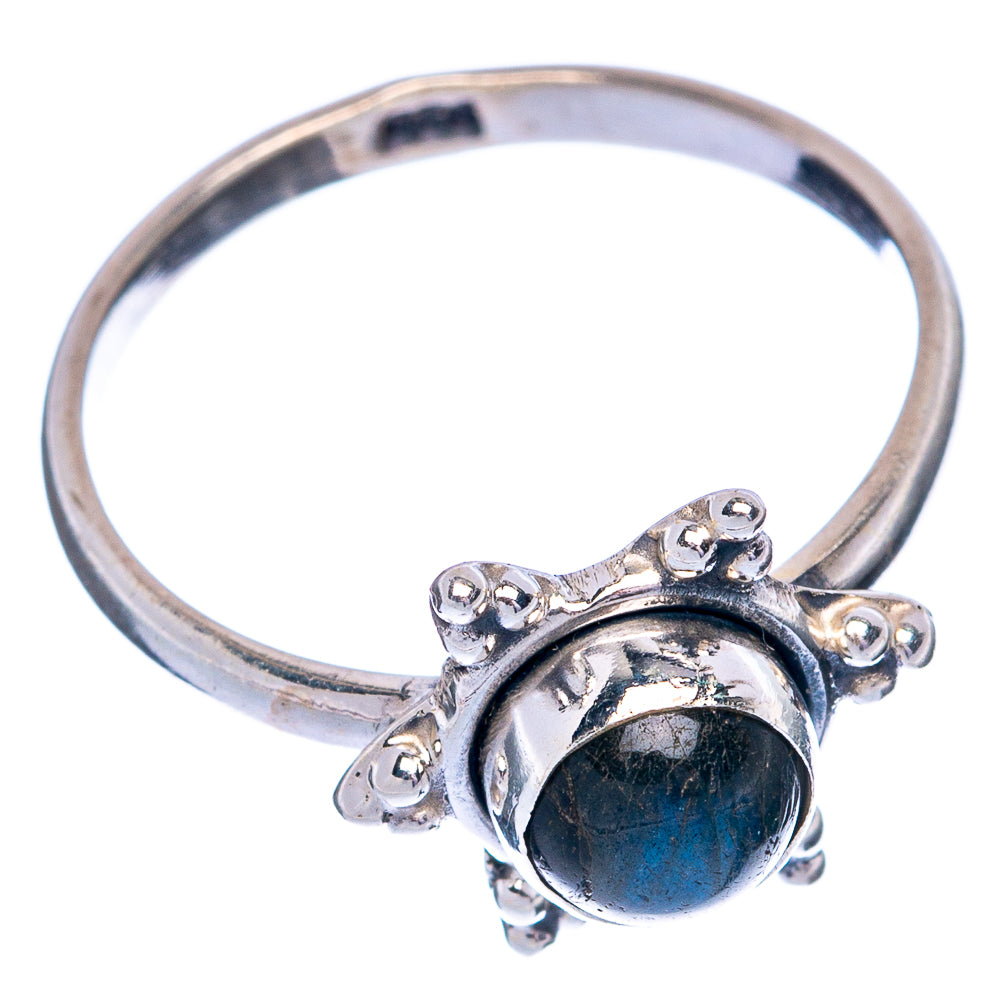 Labradorite Dainty Ring Size 6.75 (925 Sterling Silver) R145486