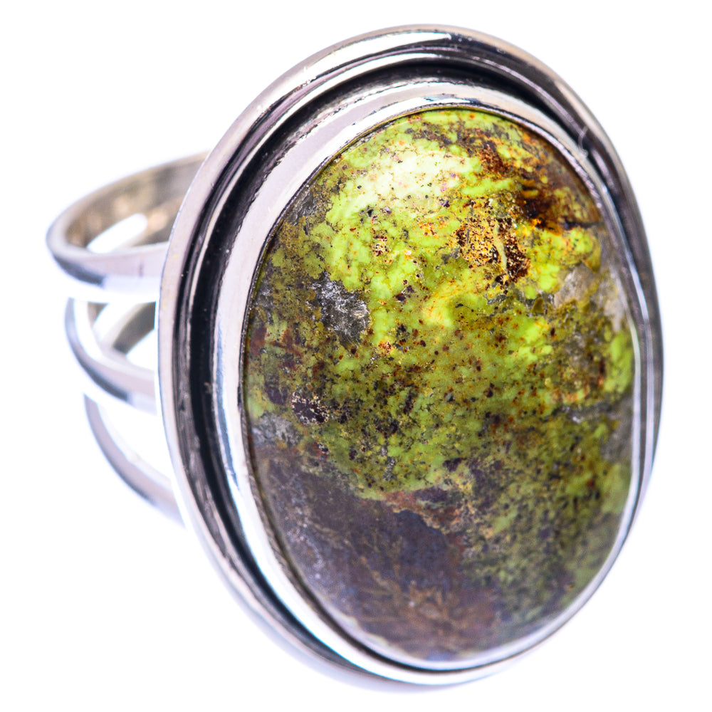 Gaspeite Ring Size 6.25 (925 Sterling Silver) R140969