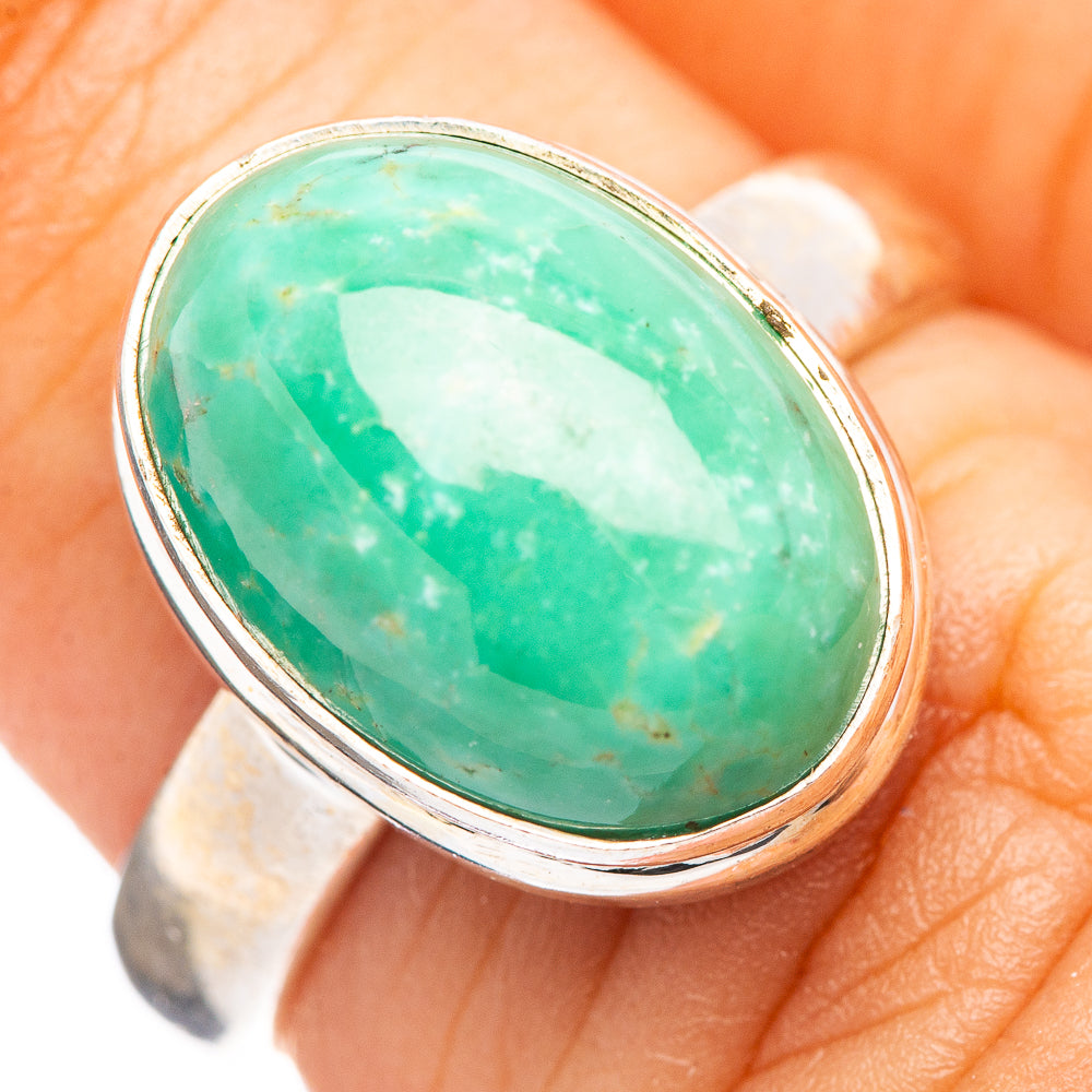 Variscite Ring Size 5.75 (.925 Sterling Silver)