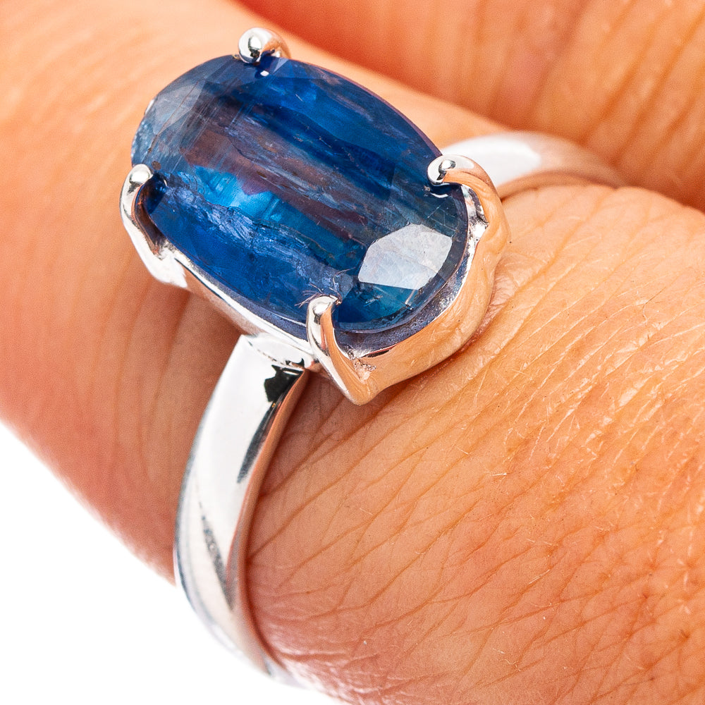 Kyanite Ring Size 7.75 (.925 Sterling Silver)
