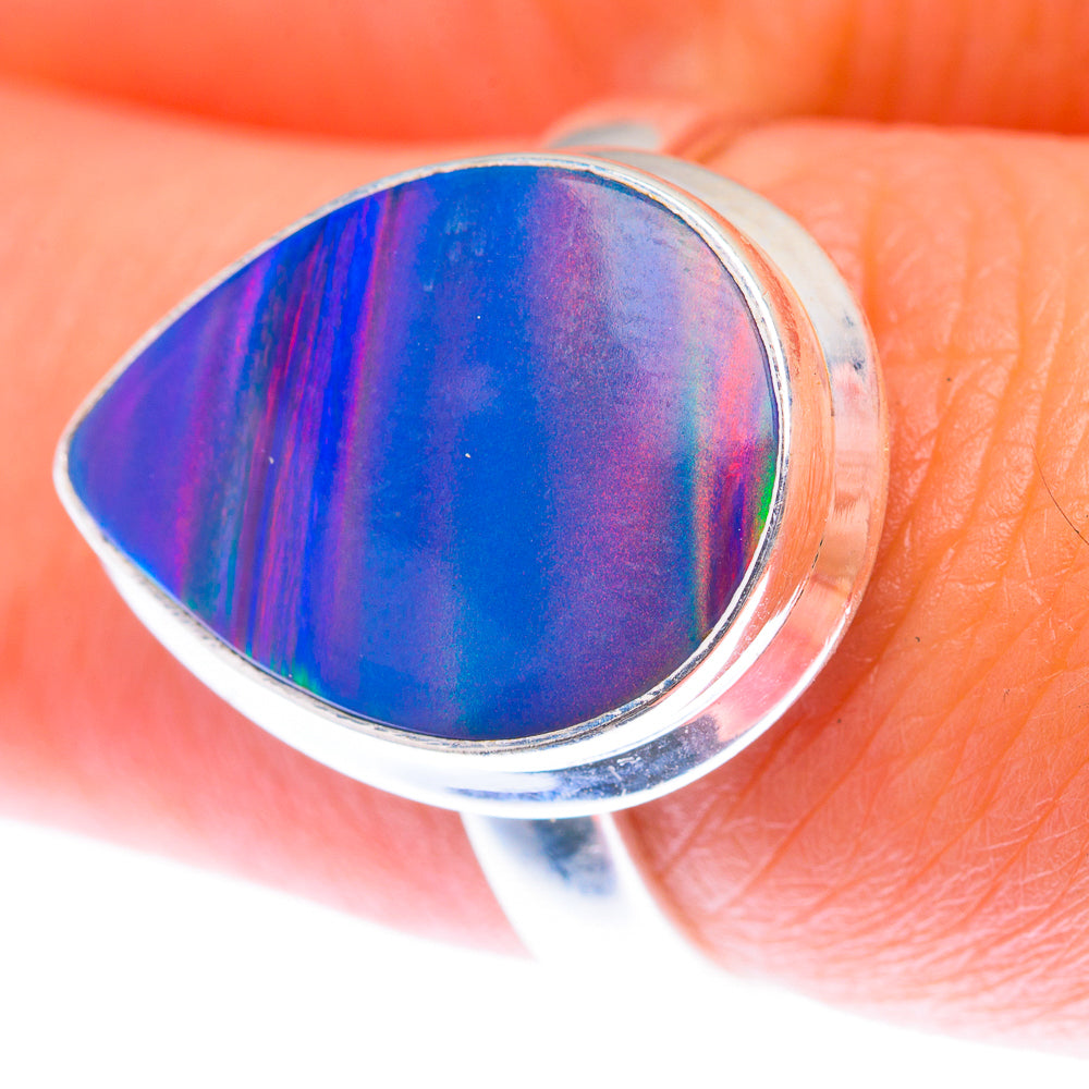 Aura Opal Ring Size 7.75 (925 Sterling Silver) RING139909