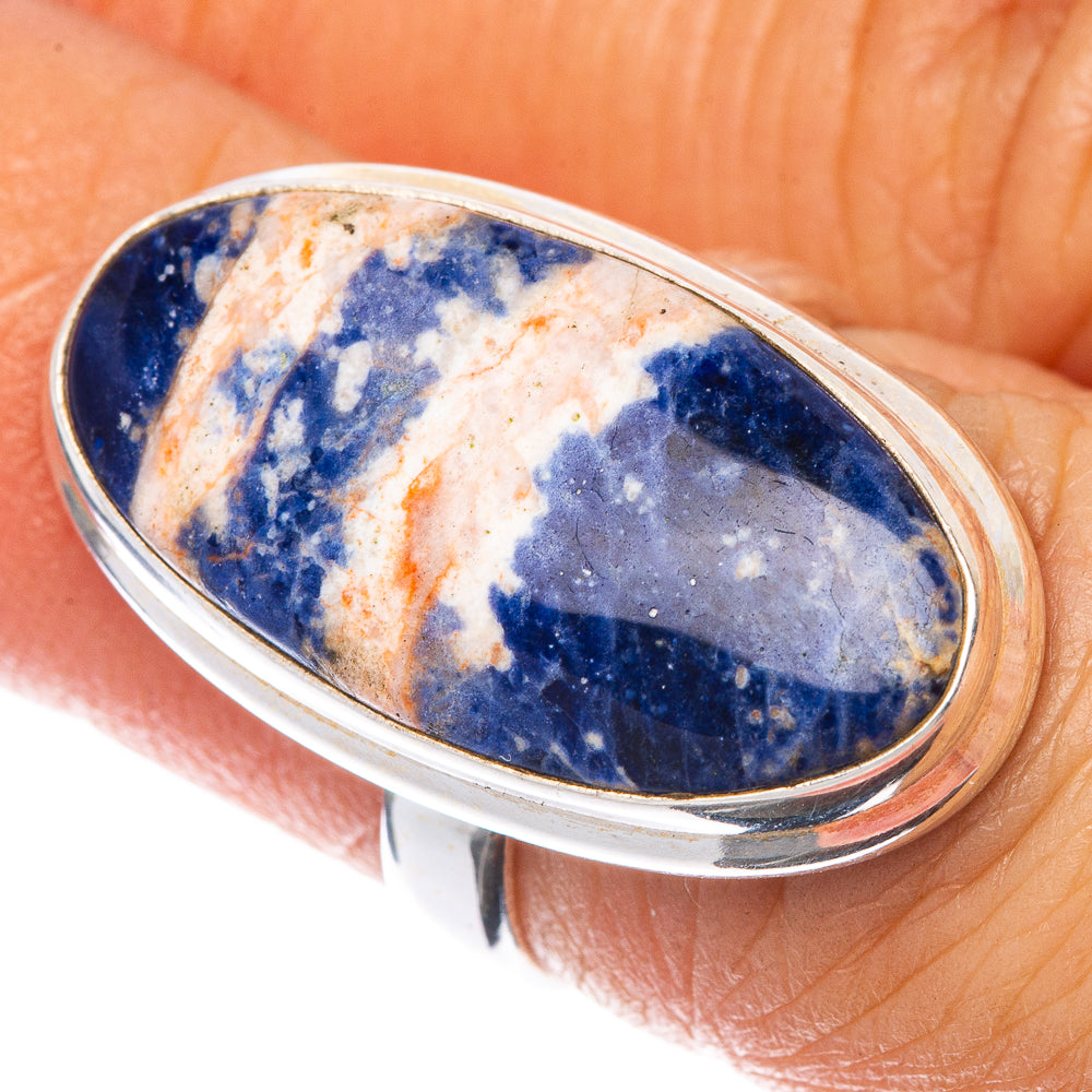 Sodalite Ring Size 6 (925 Sterling Silver) R1587