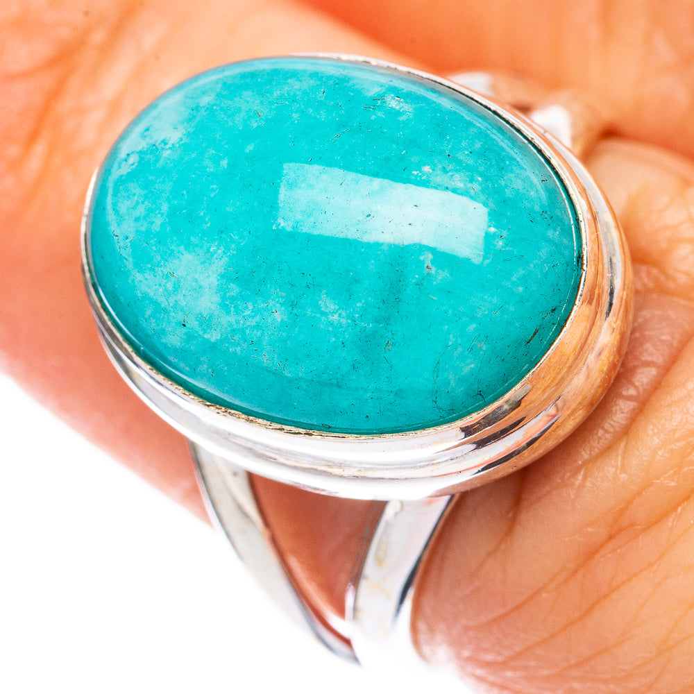 Amazonite Ring Size 7 (925 Sterling Silver) R2039