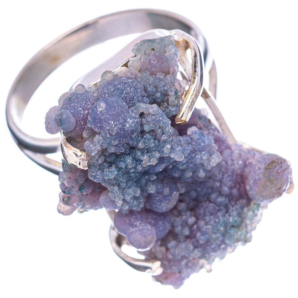 Premium Grape Agate Ring Size 9.75 (.925 Sterling Silver)