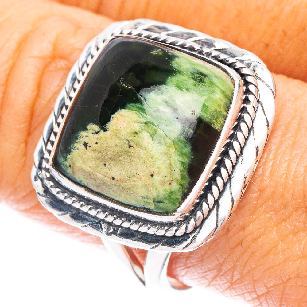 Rainforest Opal Ring Size 9.25 (925 Sterling Silver) R7076