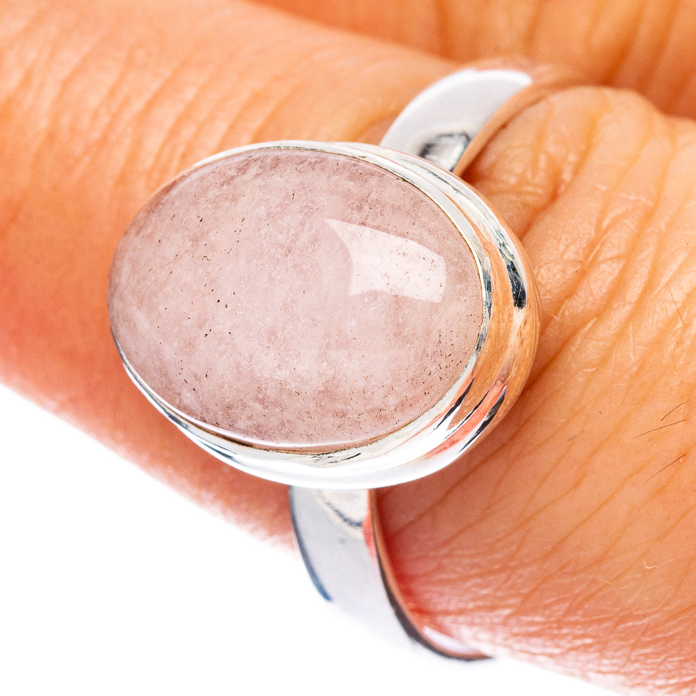 Rare Morganite Ring Size 8.75 (925 Sterling Silver) R2511