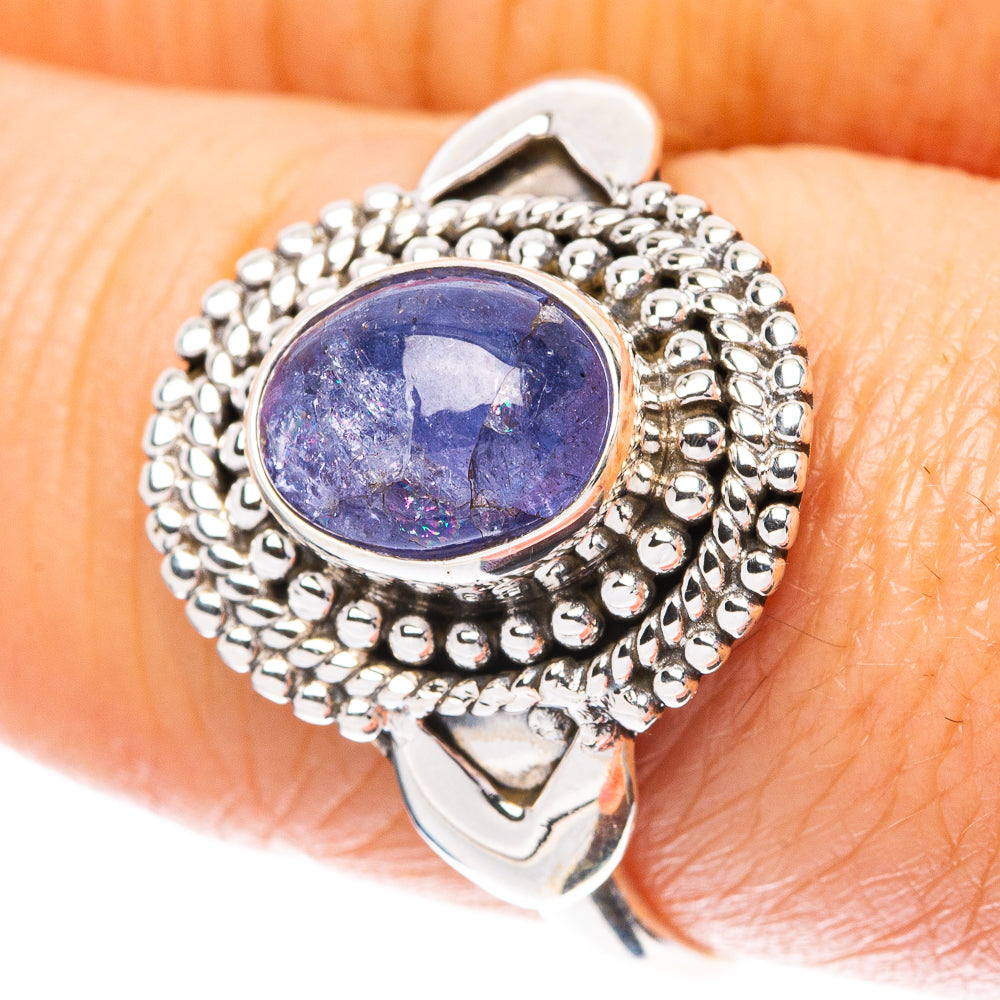 Rare Tanzanite Ring Size 8.75 (925 Sterling Silver) R4448
