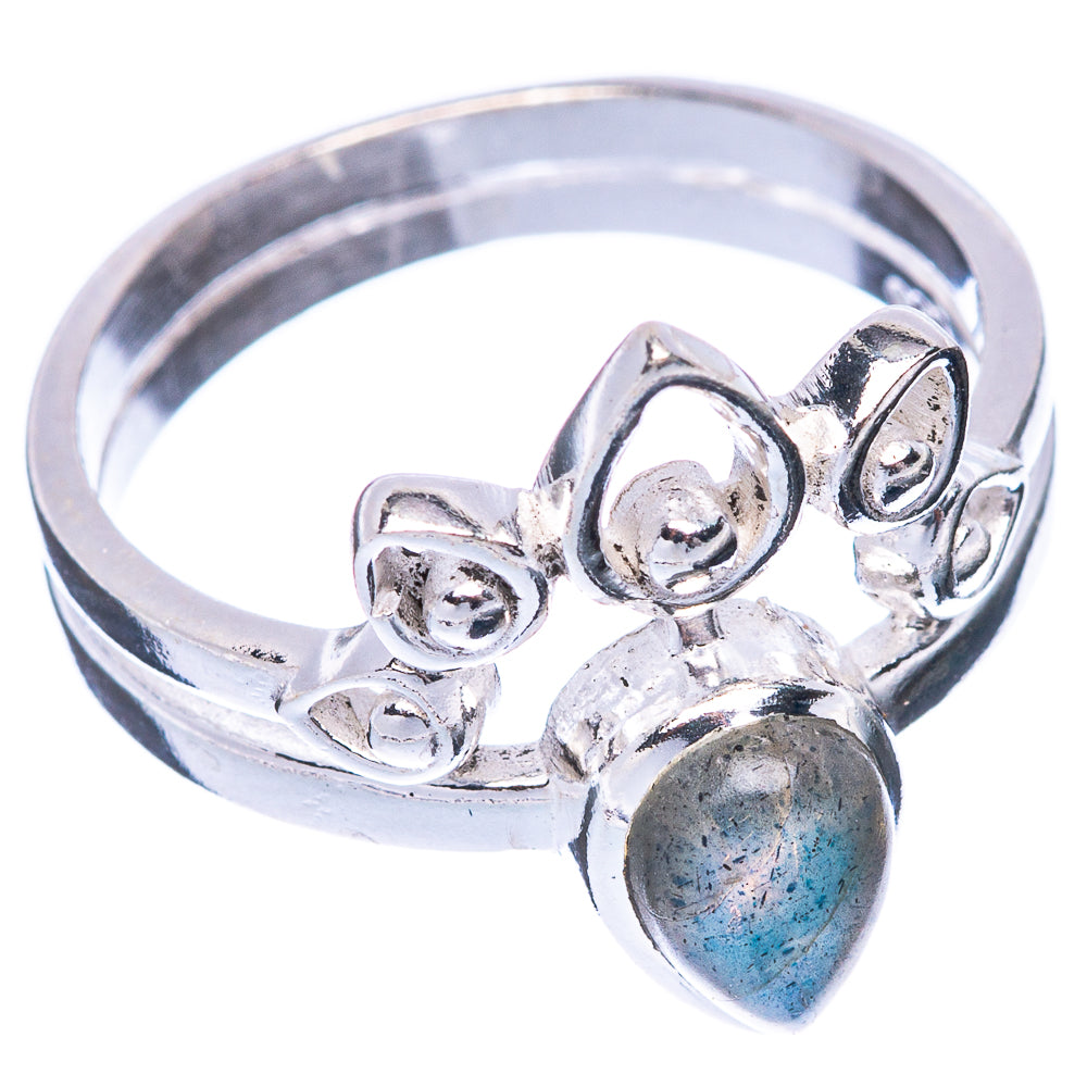Labradorite Ring Size 6.75 (925 Sterling Silver) R5498
