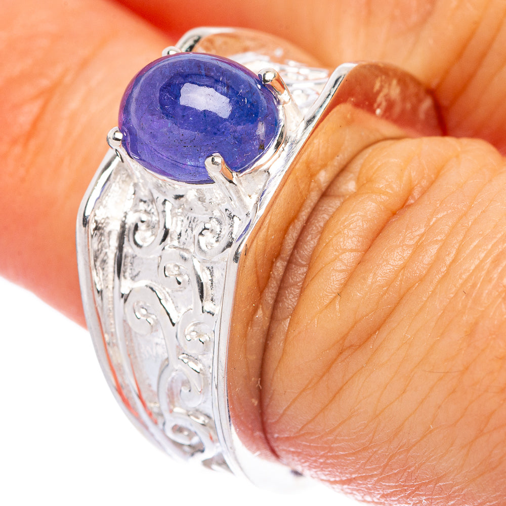 Natural Tanzanite Ring Size 7 (925 Sterling Silver) R145945
