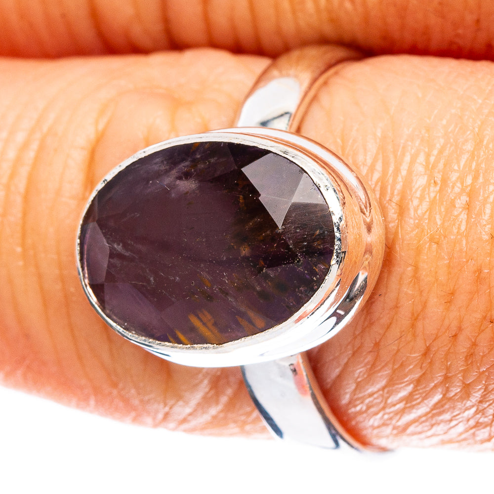 Rare Cacoxenite Ring Size 8.75 (925 Sterling Silver) R5041