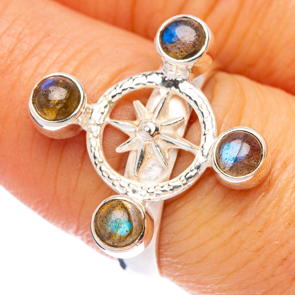 Labradorite Ring Size 7.5 (925 Sterling Silver) R146181
